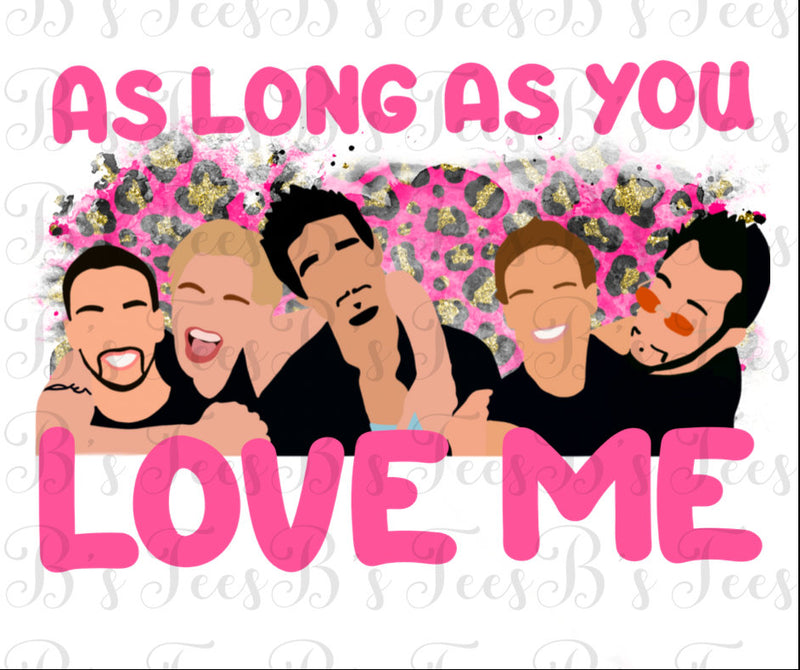 As Long As You Love Me Digital PNG ONLY